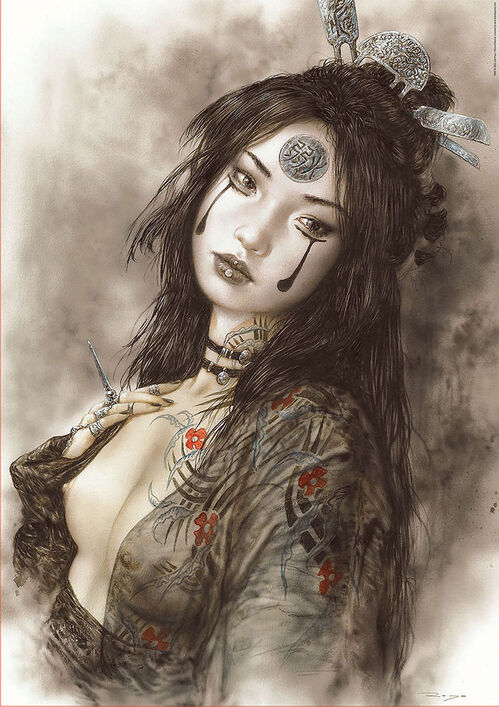 DEAD MOON - LUIS ROYO