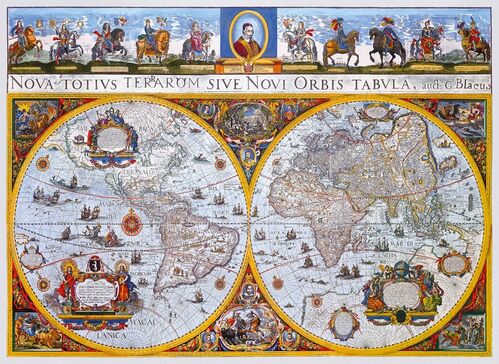 MAPA ANTIGUO NOVA TERRARUM