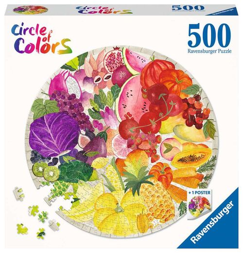 CIRCULO DE COLORES- FRUTAS Y VEGETALES