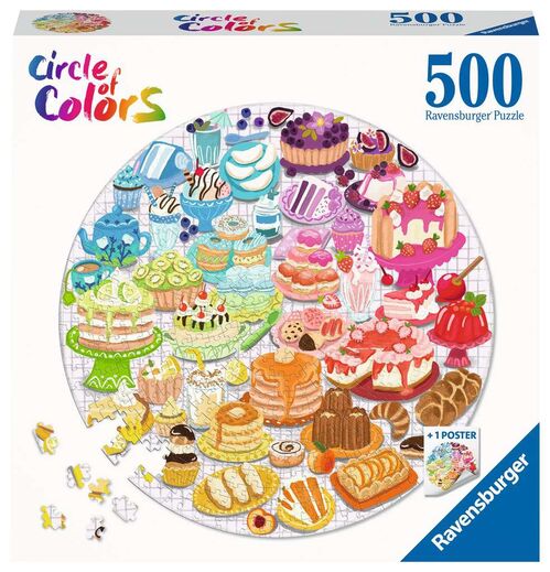 CIRCULO DE COLORES-  POSTRES