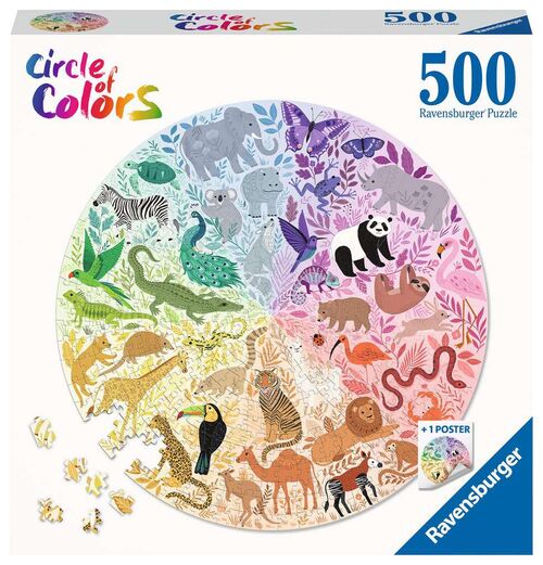 CIRCULO COLORES- ANIMALES