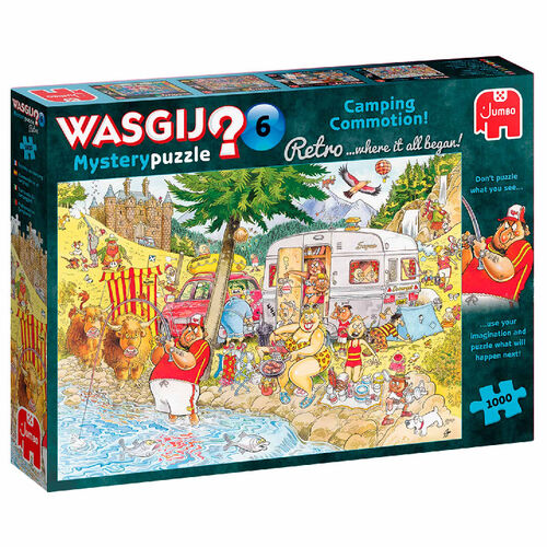 WASGIJ RETRO MYSTERY CAMPING COMMOTION