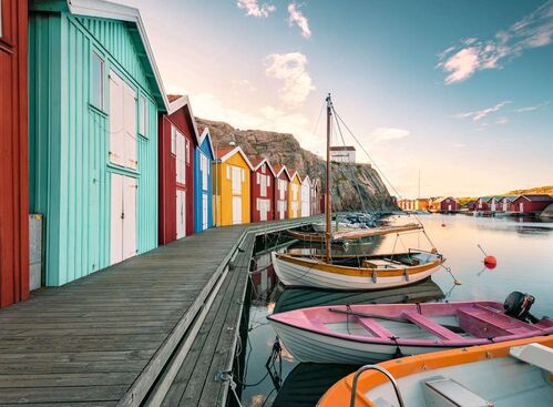 BOATHOUSES IN SMOGEN