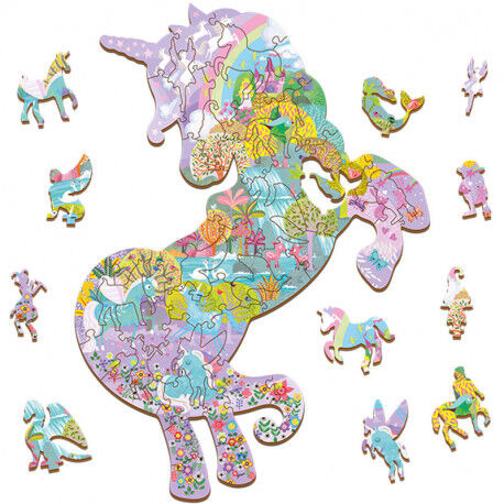 WOODY PUZZLE - EL UNICORNIO ENCANTADO