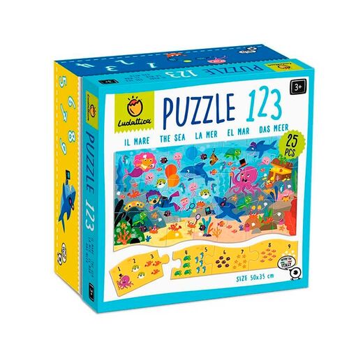 123 PUZZLE - EL MAR